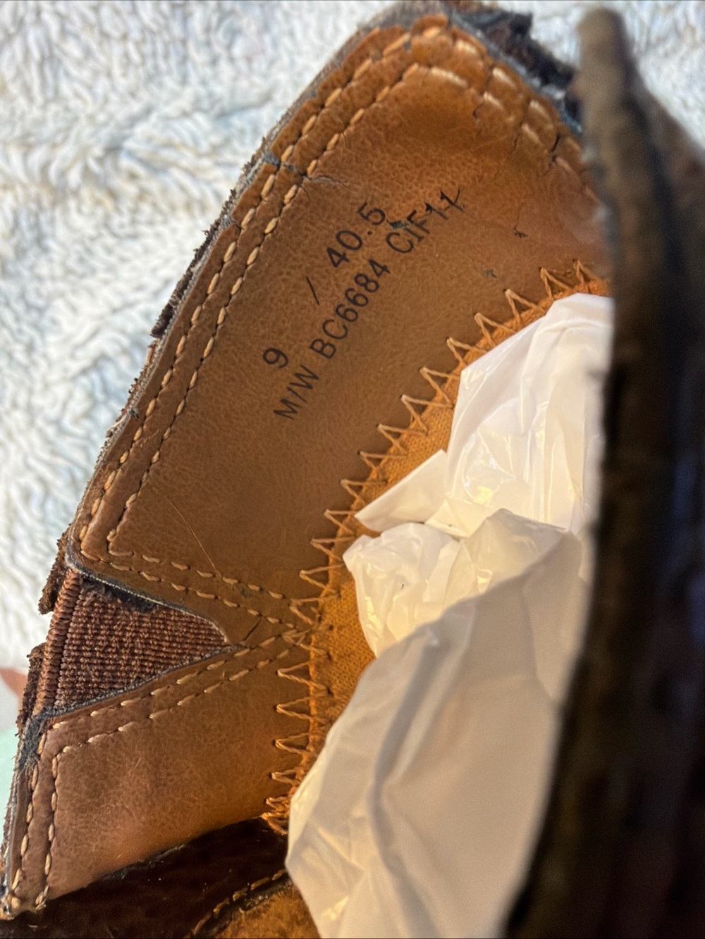 BOC comfort shoes Brown Leather Clog Shoes size 9 - Picture 13 of 13